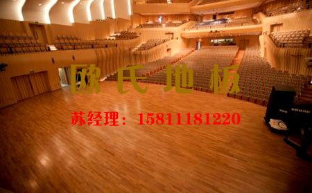 專業舞台木地板特點和鋪裝（zhuāng）前期（qī）準備